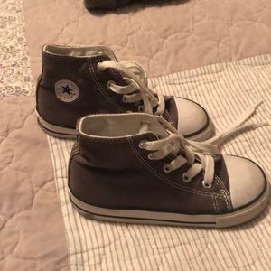 Great Condition Gray Converse All Stars